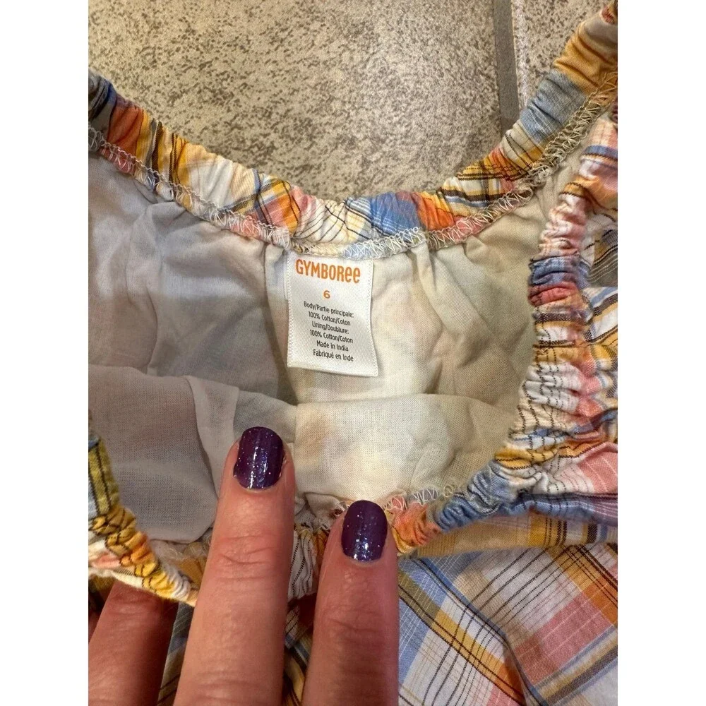 Gymboree Country Trail plaid dress!